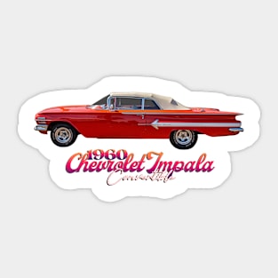 1960 Chevrolet Impala Convertible Sticker